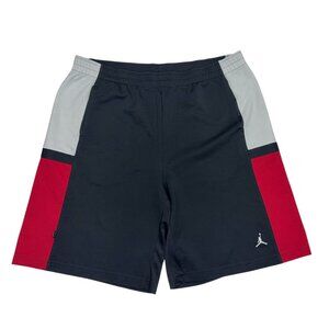 Nike Men's Air Jordan Shorts Vintage Retro Basketball Black Red White - Size XXL